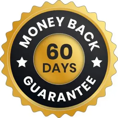 FemiCore 60-day guarantee badge